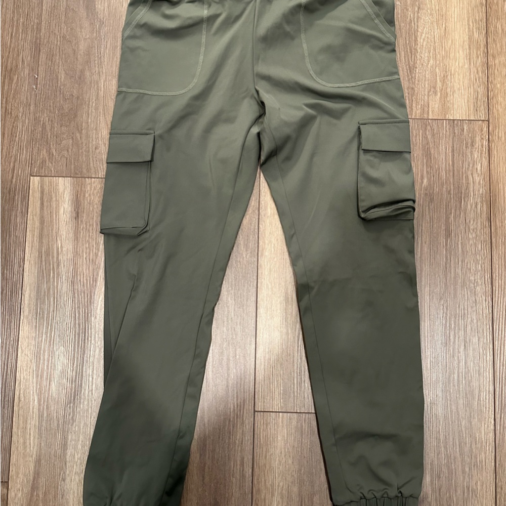 Olive Cargo Jogger
